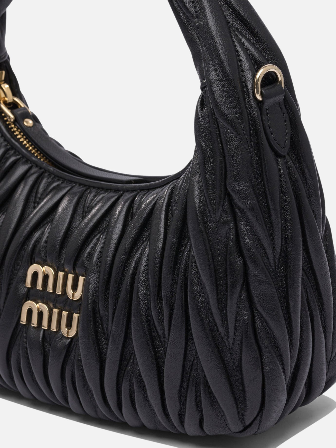 Small bags Logo  Black - Miu Miu Women | PDP | VIETTI Online Store | thumbnail_4