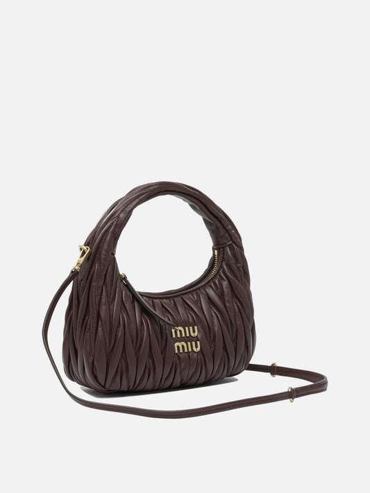Small bags Logo  Bordeaux - Miu Miu Women | PDP | VIETTI Online Store | 2
