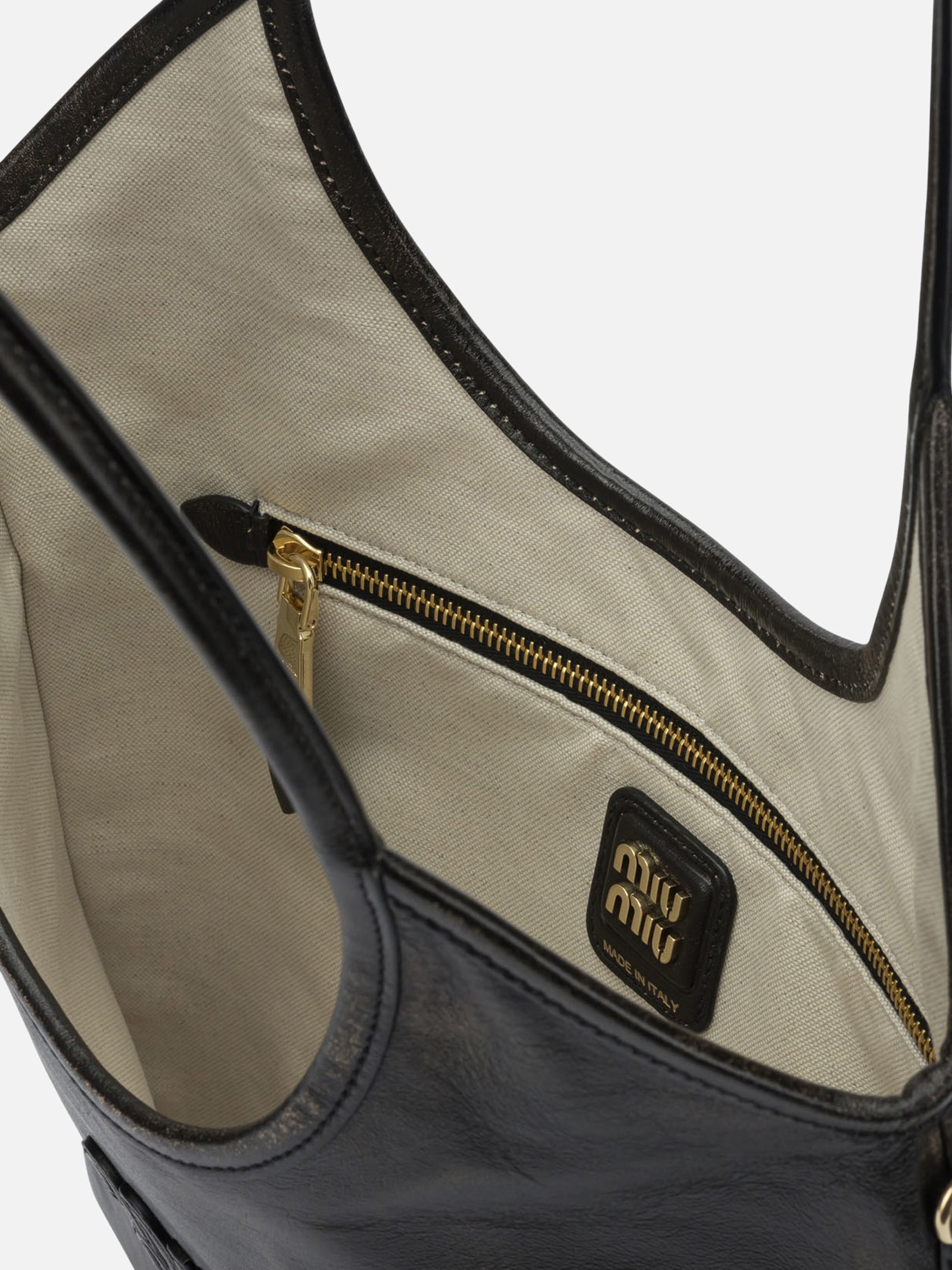 Medium bags Logo  Brown - Miu Miu Women | PDP | VIETTI Online Store | Zoom-Modal_5
