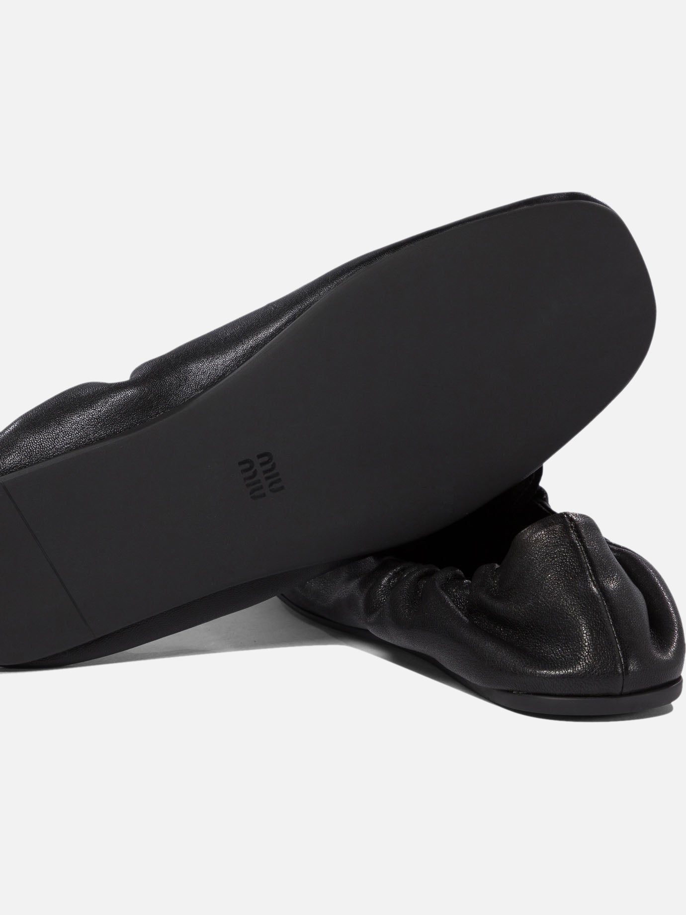 Loafers 100% lamb leather - 100% rubber  Black - Miu Miu Women | PDP | VIETTI Online Store | Zoom-Modal_5
