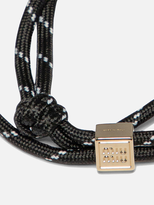 Miu Miu Rope bracelet 26739361_UNI Black 2