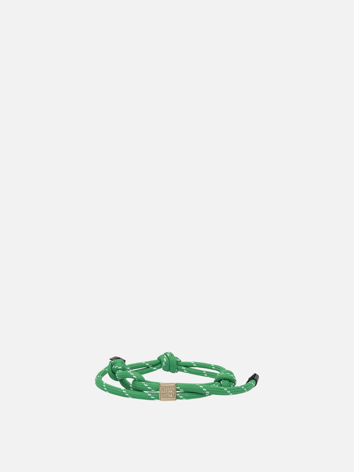 Miu Miu Rope bracelet Green