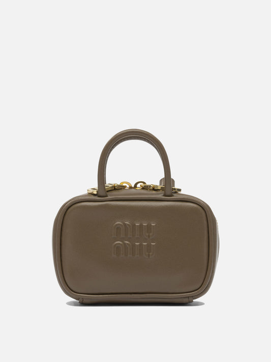 Charms 100% calf leather  Green - Miu Miu Women | PLP | VIETTI Online Store 
