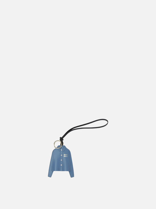 Charms Logo  Light blue - Miu Miu Women | PLP | VIETTI Online Store 
