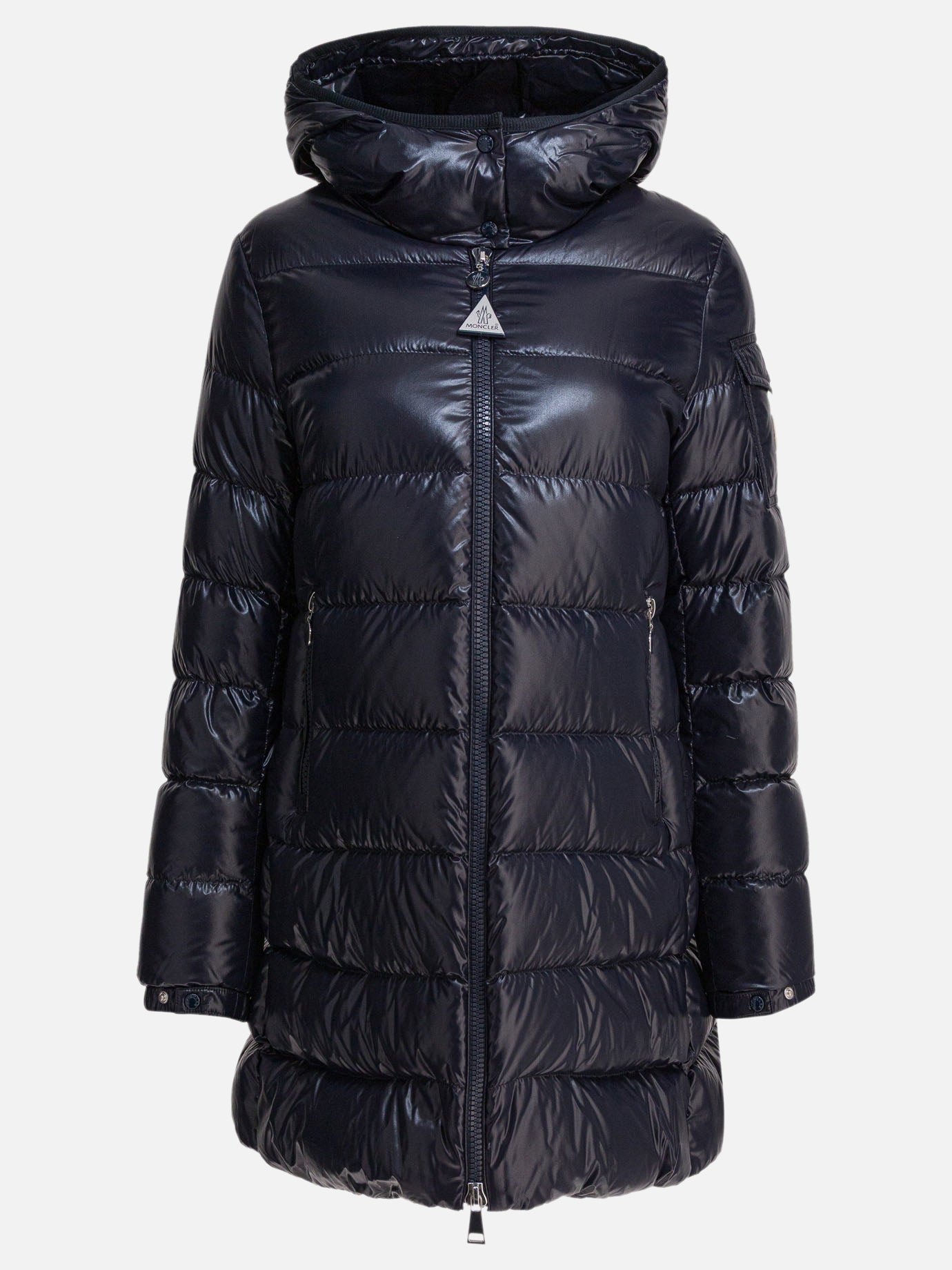 Down jackets Logo  Blue - Moncler Women | PDP | VIETTI Online Store | thumbnail