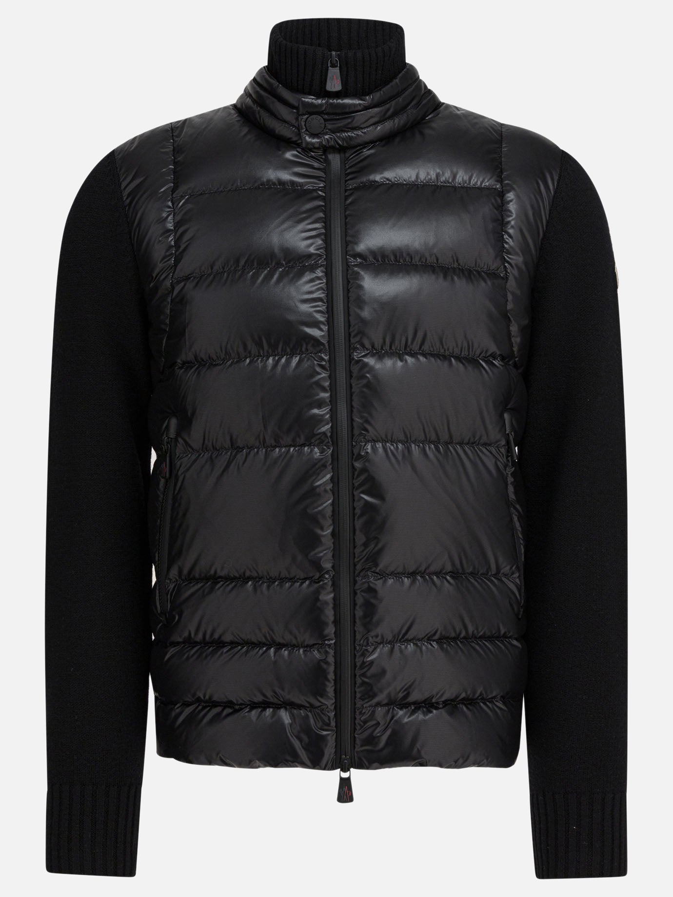 Quilted & Utility Jackets Logo  Black - Moncler Grenoble Men | PDP | VIETTI Online Store | thumbnail