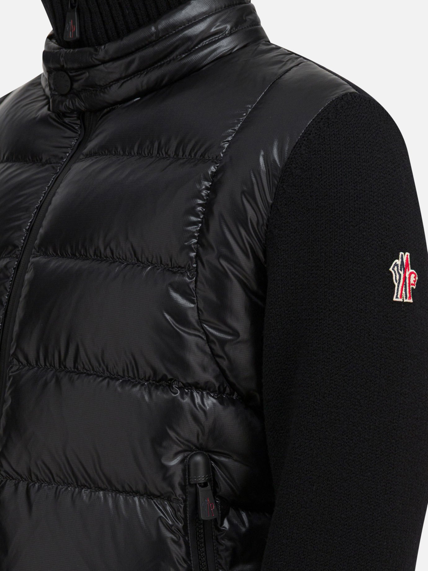 Quilted & Utility Jackets Logo  Black - Moncler Grenoble Men | PDP | VIETTI Online Store | Zoom-Modal_4
