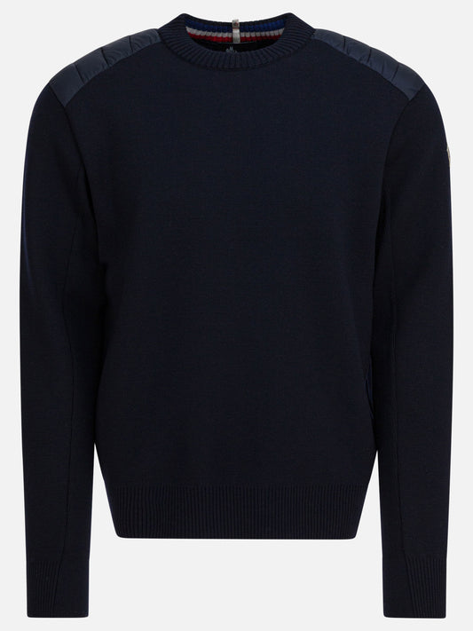 Crewneck sweaters Logo  Blue - Moncler Grenoble Men | PLP | VIETTI Online Store 
