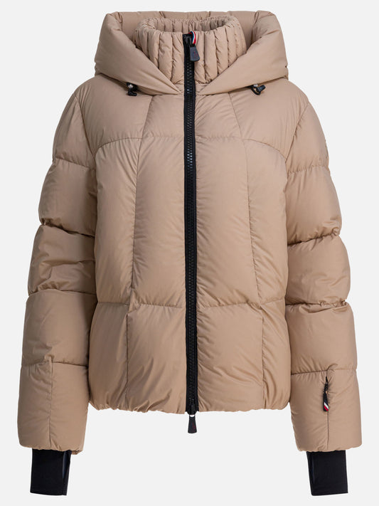 Down jackets Logo  Beige - Moncler Grenoble Women | PLP | VIETTI Online Store 
