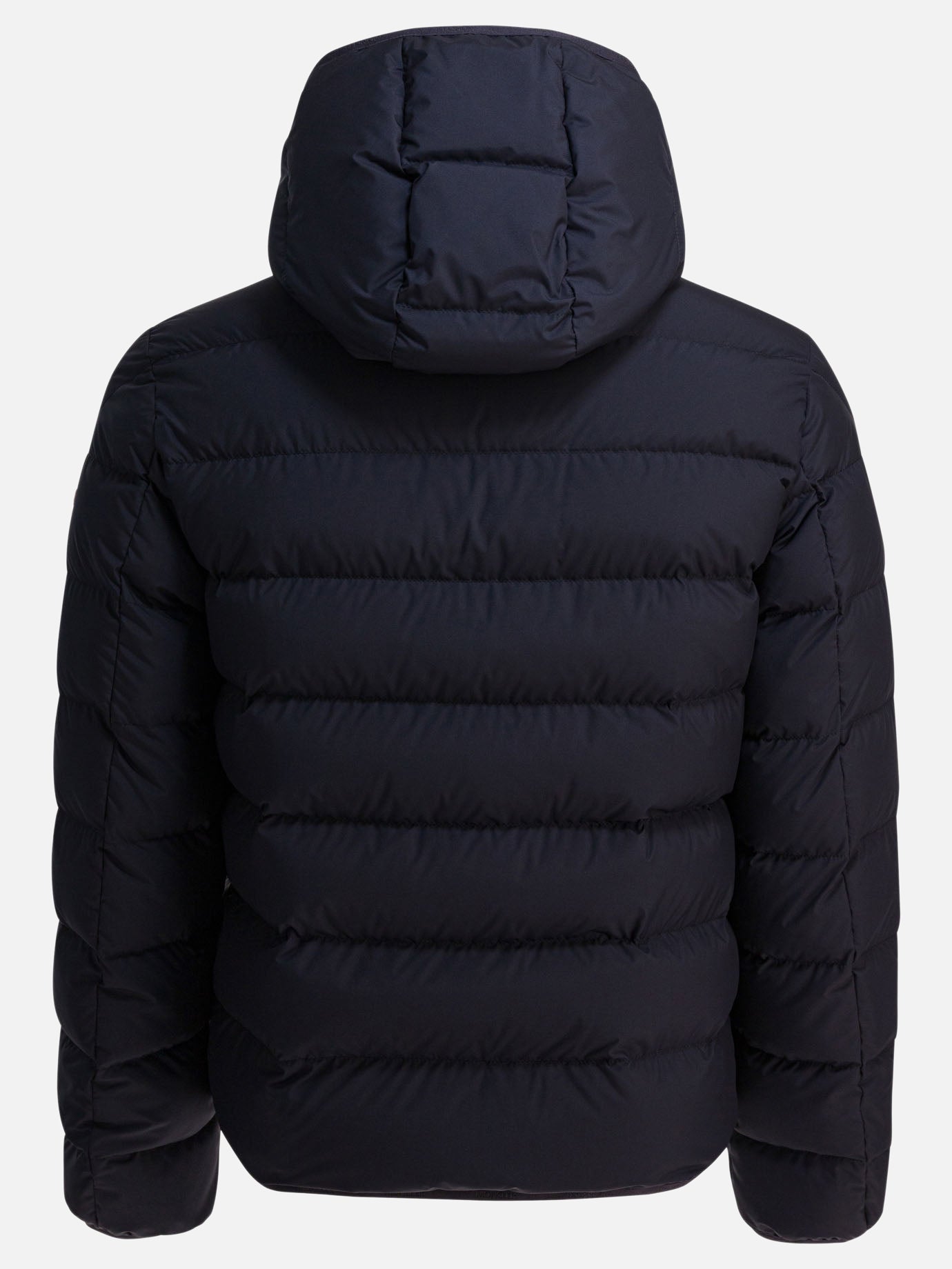 Down jackets Solid colour  Blue - Moncler Men | PDP | VIETTI Online Store | thumbnail_2