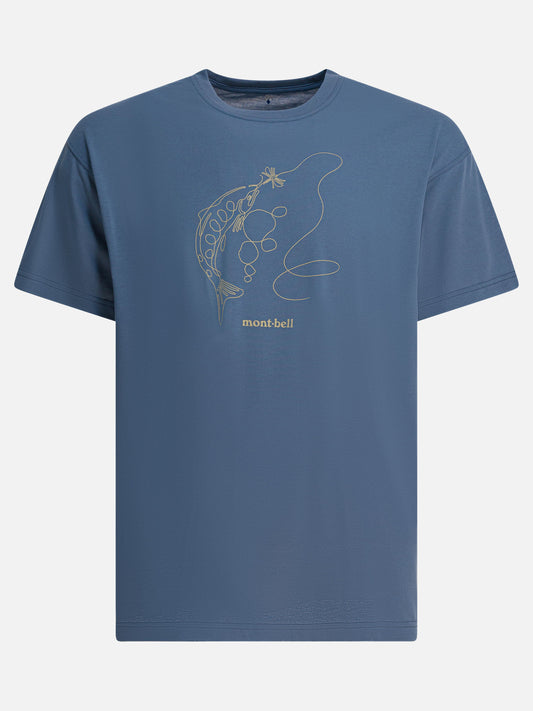 Crewneck t-shirts Print  Blue - Montbell Men | PLP | VIETTI Online Store 
