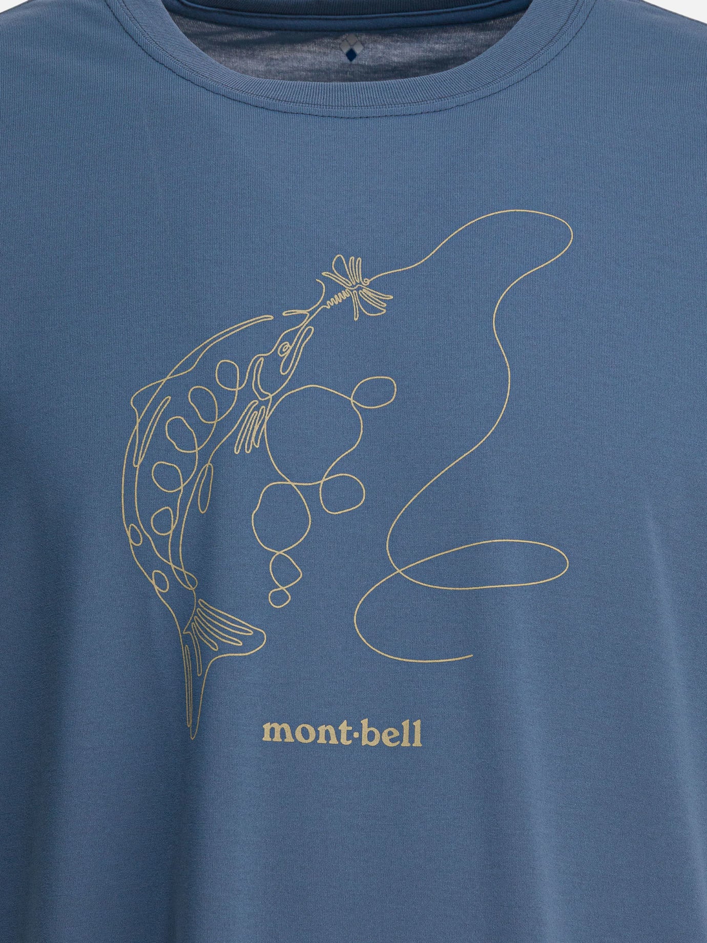 Crewneck t-shirts Print  Blue - Montbell Men | PDP | VIETTI Online Store | Zoom-Modal_3
