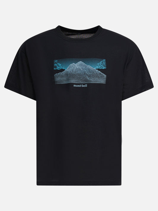 Crewneck t-shirts Print  Black - Montbell Men | PLP | VIETTI Online Store 
