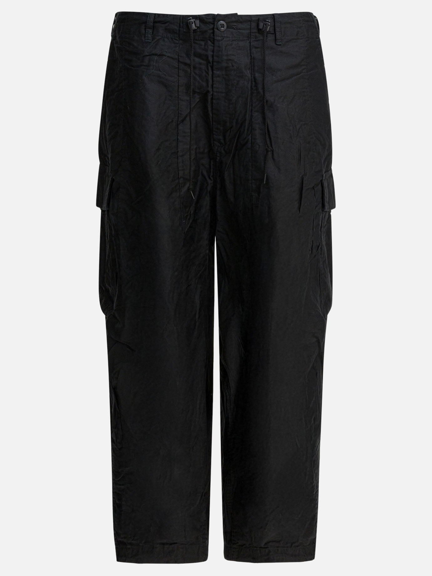 Cargo & parachute trousers Solid colour  Black - Needles Men | PDP | VIETTI Online Store | thumbnail