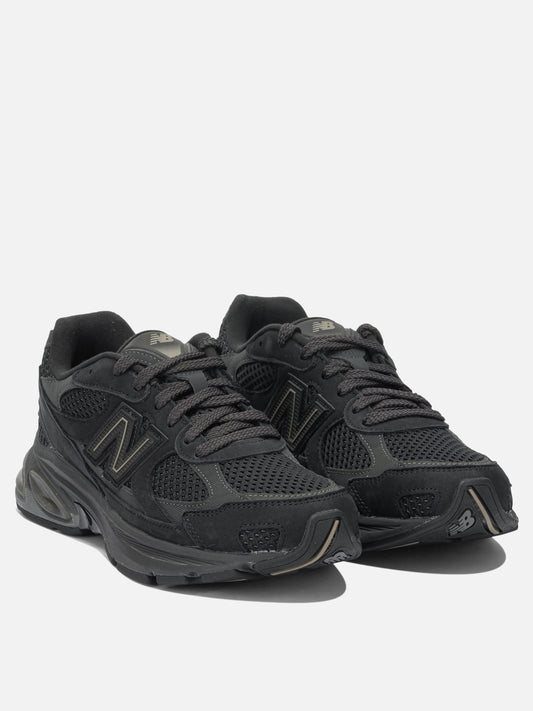 Low top sneakers 50% leather 50% mesh - 100% rubber  Black - New Balance Men | PDP | VIETTI Online Store | 2
