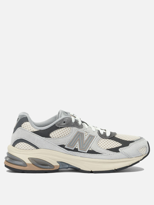 Low top sneakers 50% leather 50% mesh - 100% rubber  Grey - New Balance Men | PDP | VIETTI Online Store 
