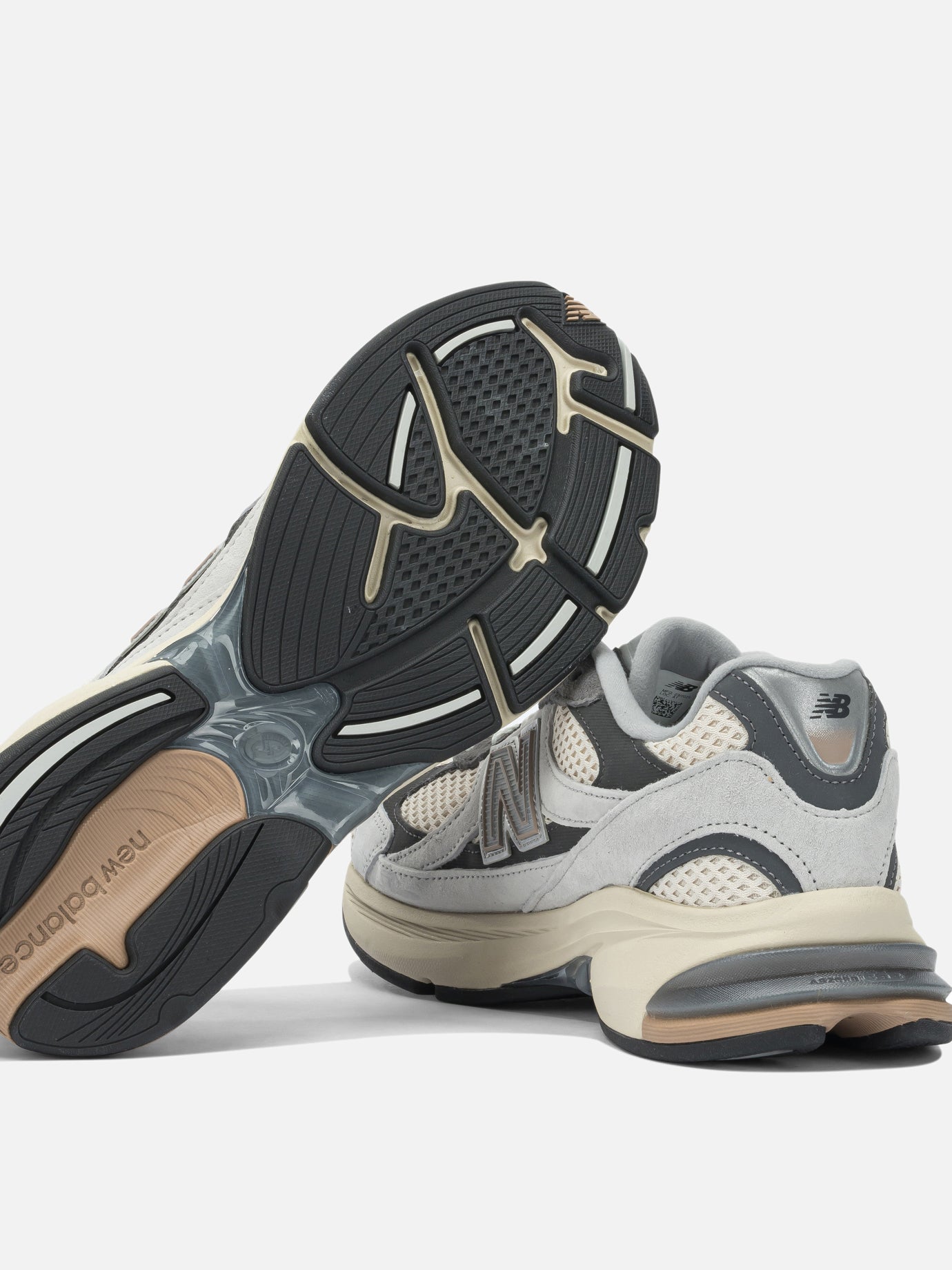 Low top sneakers 50% leather 50% mesh - 100% rubber  Grey - New Balance Men | PDP | VIETTI Online Store | thumbnail_5