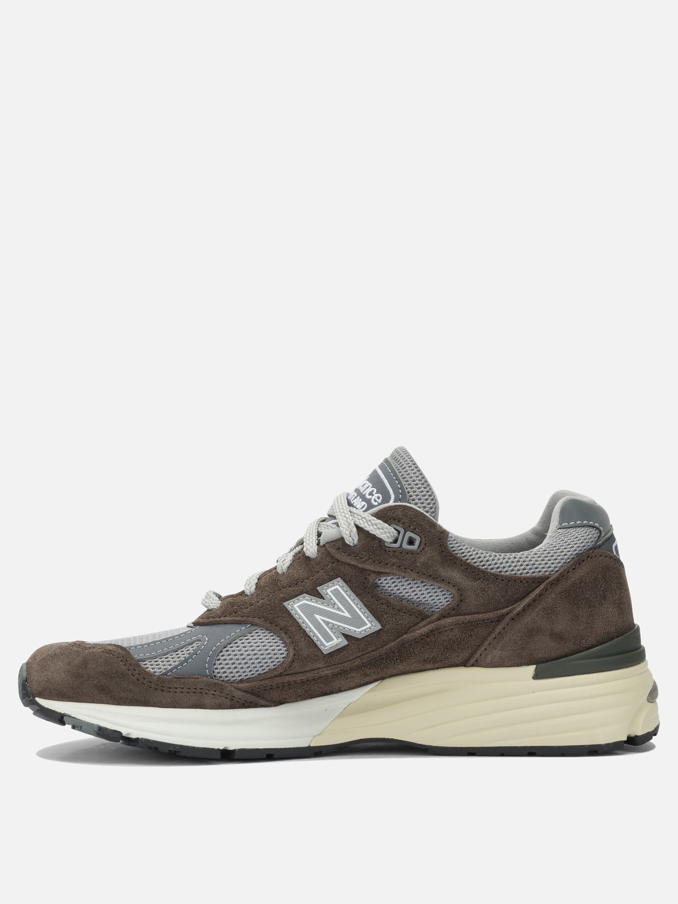 Low top sneakers 100% leather - 100% rubber  Brown - New Balance Men | PDP | VIETTI Online Store | thumbnail_3