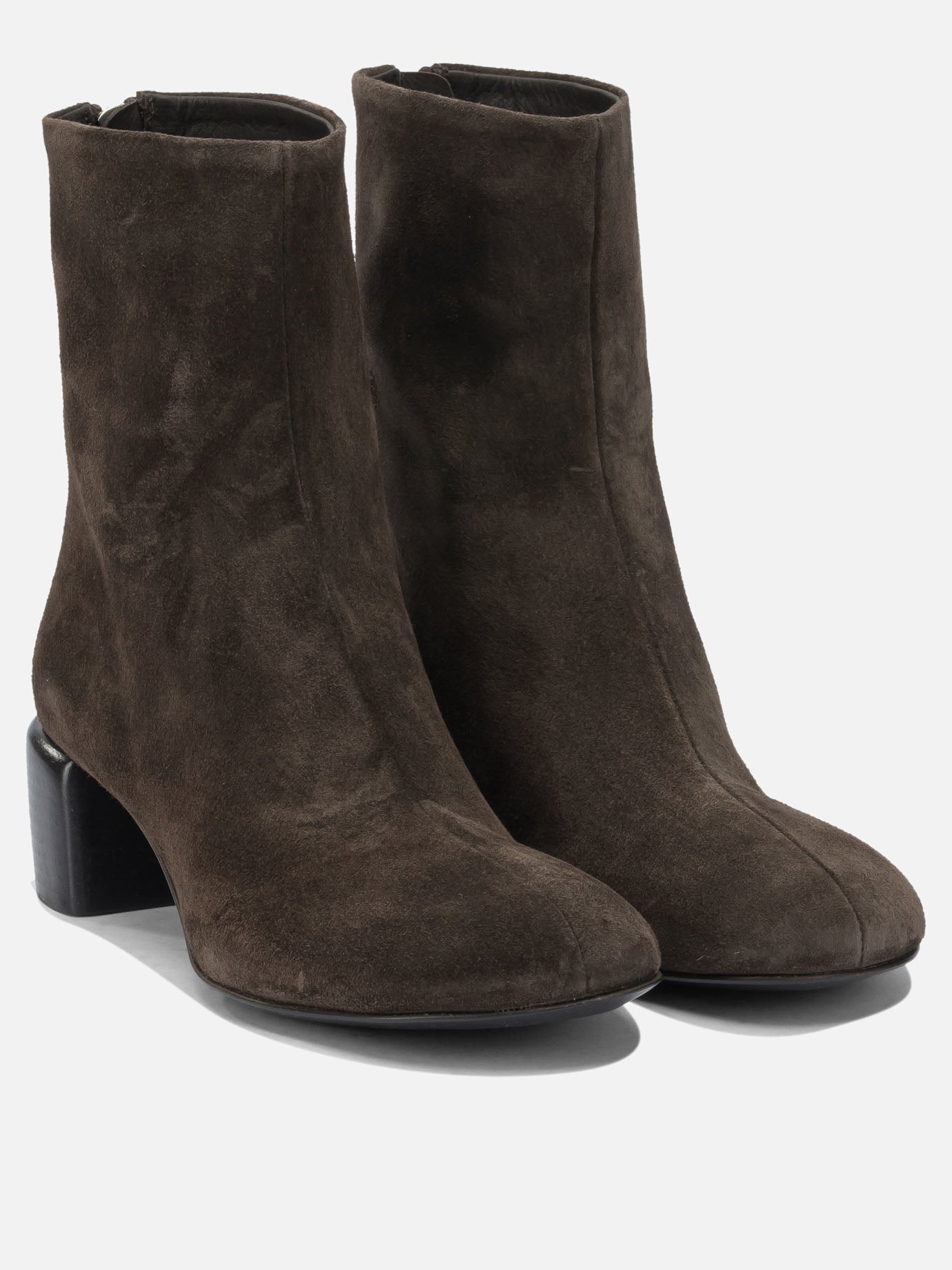 Zipped boots 100% leather - 90% leather 10% rubber  Brown - Officine Creative Women | PDP | VIETTI Online Store | Zoom-Modal_2
