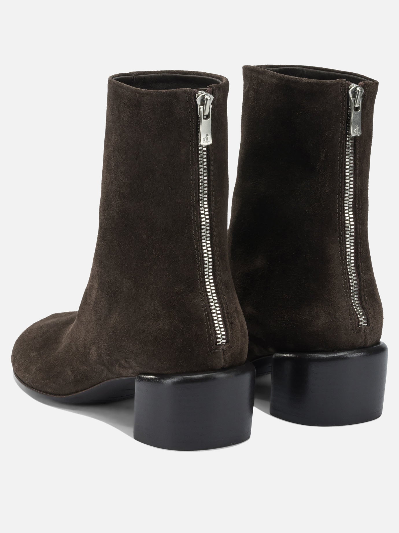 Zipped boots 100% leather - 90% leather 10% rubber  Brown - Officine Creative Women | PDP | VIETTI Online Store | Zoom-Modal_4
