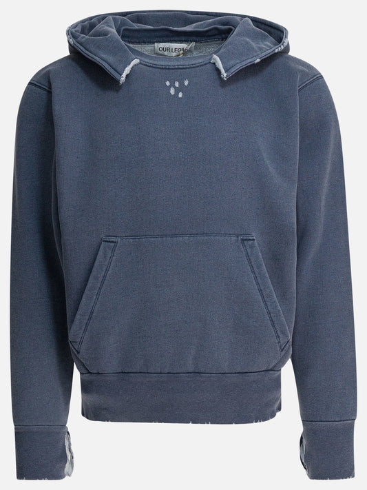 Hoodies Solid colour  Blue - Our Legacy Men | PDP | VIETTI Online Store 
