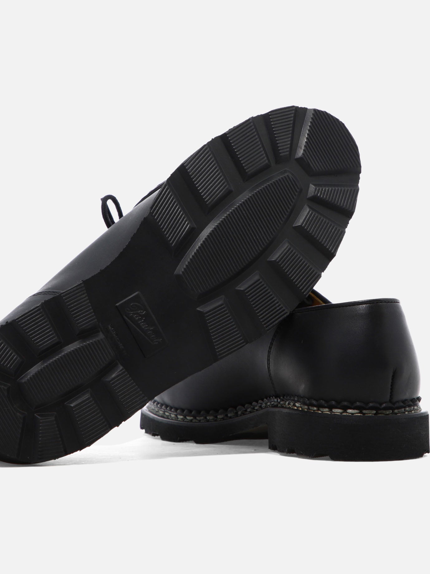 Laced loafers 100% leather - 100% rubber  Black - Paraboot Men | PDP | VIETTI Online Store | Zoom-Modal_5

