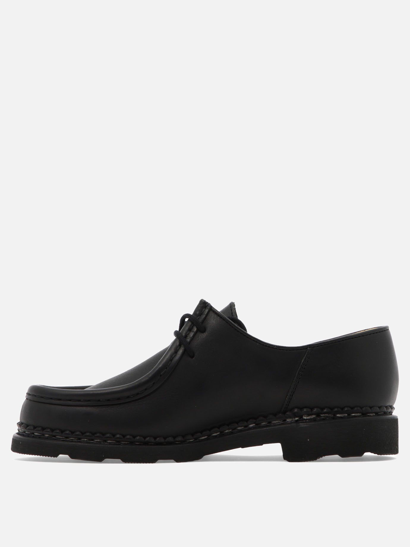 Laced loafers 100% leather - 100% rubber  Black - Paraboot Men | PDP | VIETTI Online Store | Zoom-Modal_3
