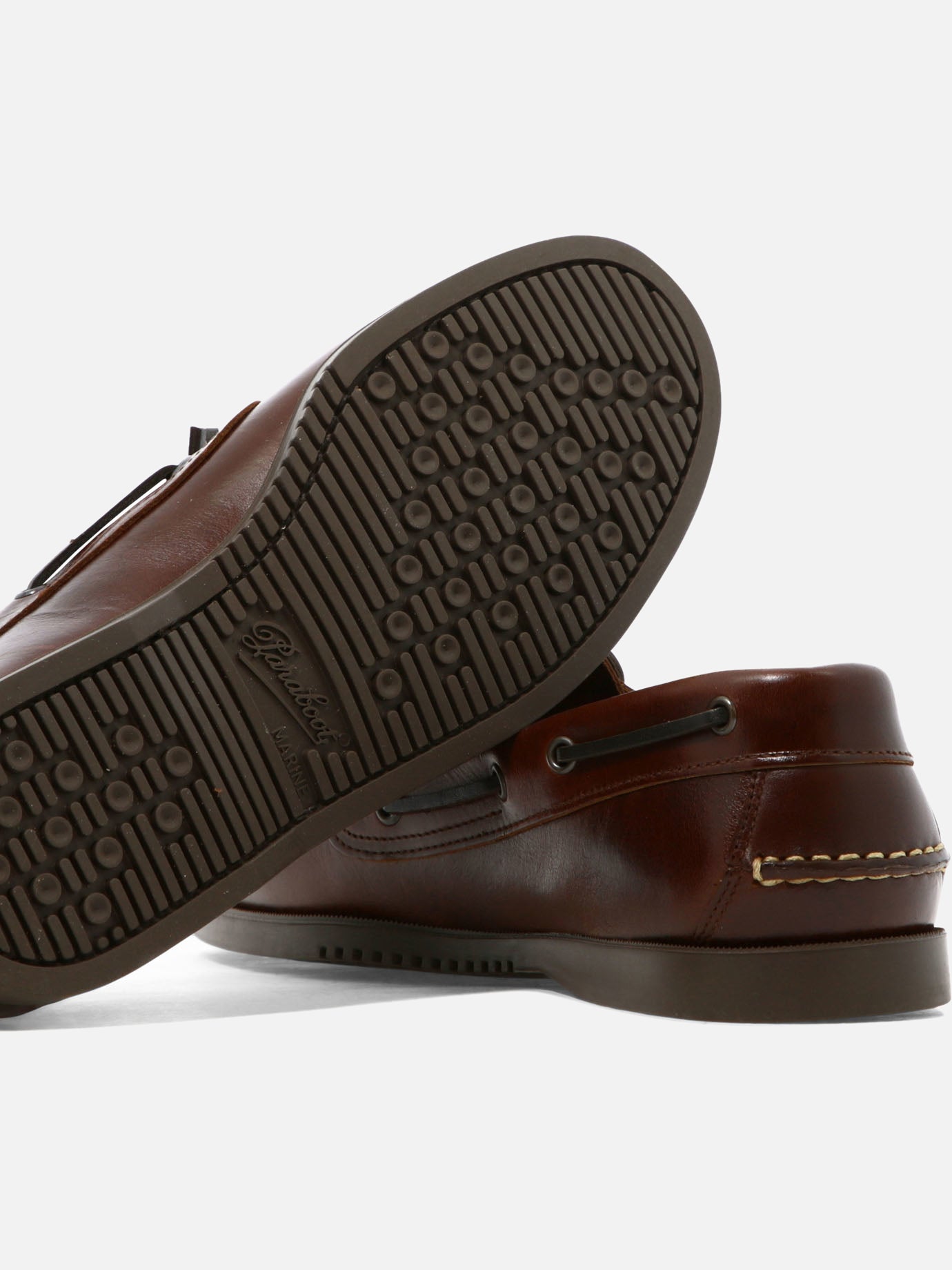 Laced loafers 100% leather - 100% rubber  Brown - Paraboot Men | PDP | VIETTI Online Store | thumbnail_5