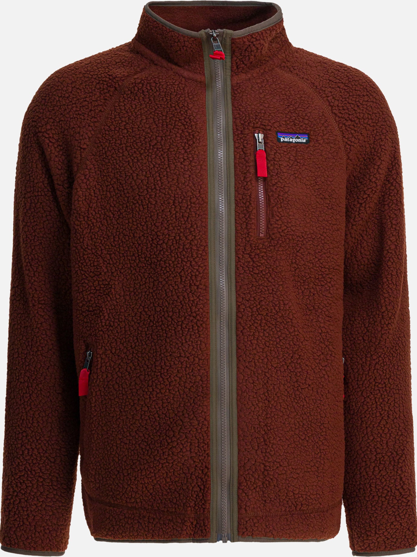 Fleece jackets Logo  Bordeaux - Patagonia Men | PDP | VIETTI Online Store | thumbnail