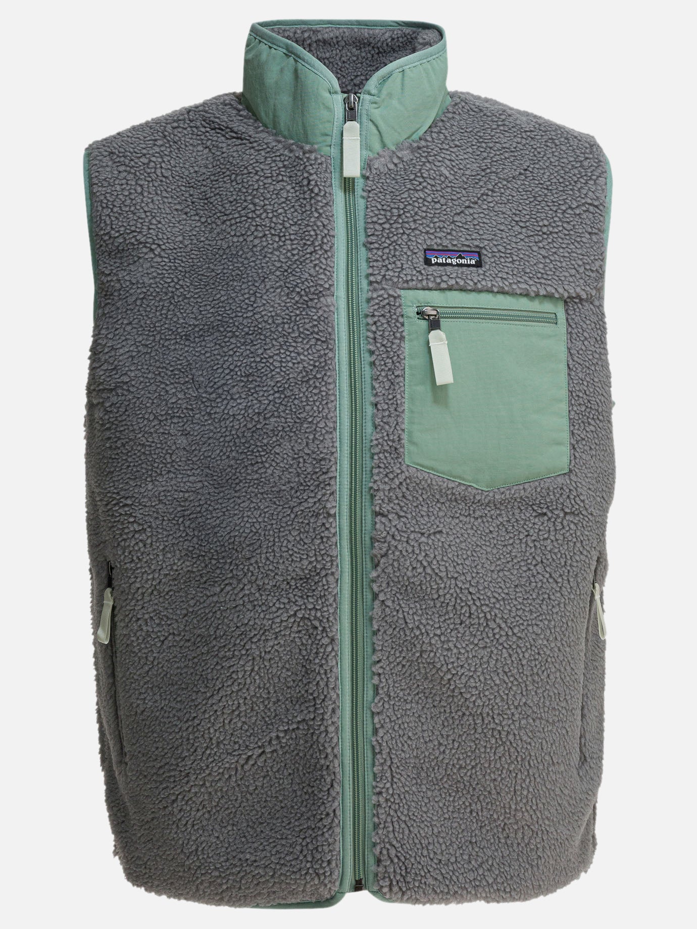 Vest jackets Logo  Grey - Patagonia Men | PDP | VIETTI Online Store | thumbnail