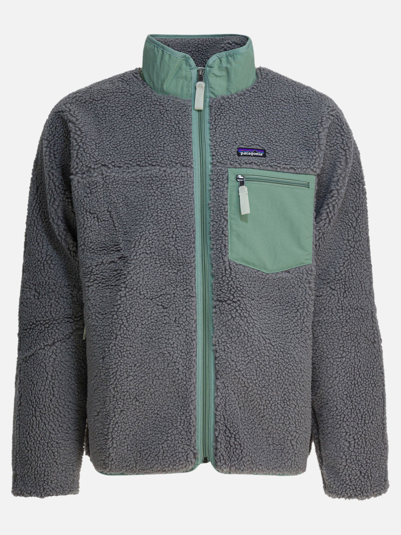 Full zip sweatshirts Solid colour  Grey - Patagonia Men | PDP | VIETTI Online Store | Zoom-Modal
