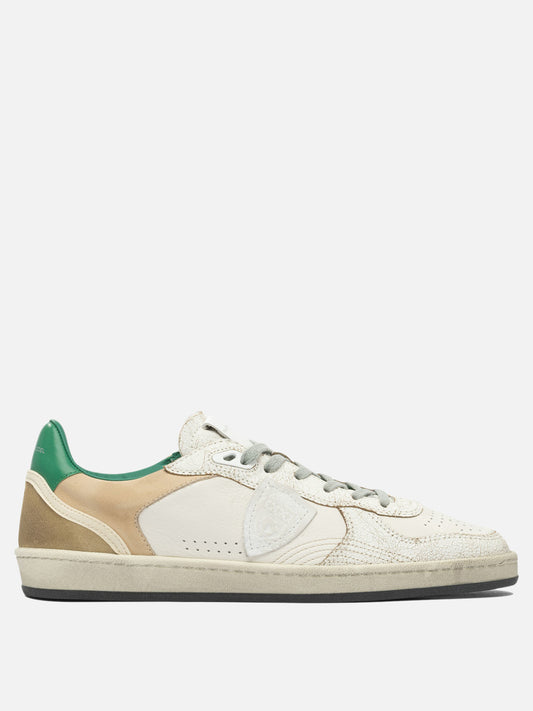 Low top sneakers 100% leather - 100% rubber  White - Philippe Model Paris Men | PDP | VIETTI Online Store 

