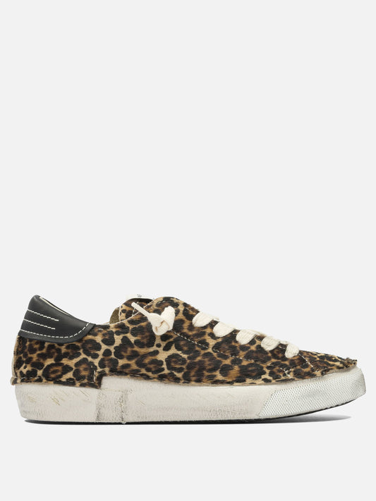 Low top sneakers 100% leather - 100% rubber  Brown - Philippe Model Paris Women | PDP | VIETTI Online Store 
