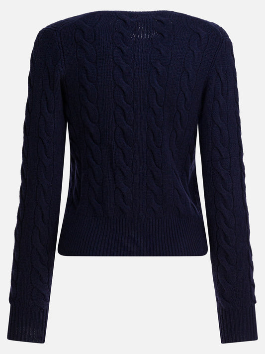 Cardigans Solid colour  Blue - Polo Ralph Lauren Women | PDP | VIETTI Online Store | 2
