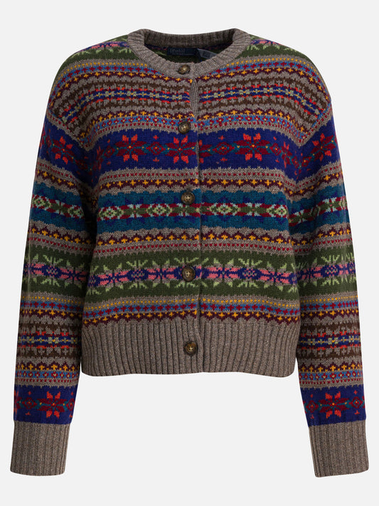 Cardigans Print  Beige - Polo Ralph Lauren Women | PDP | VIETTI Online Store 
