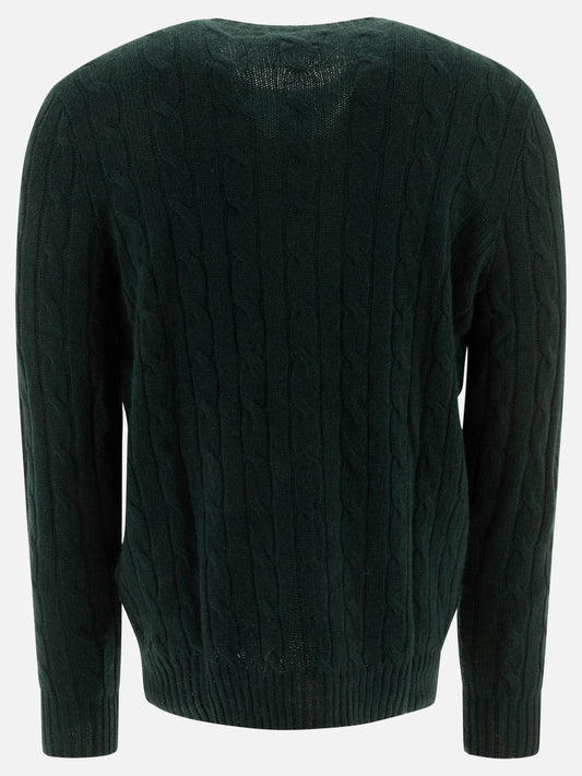 Crewneck sweaters Solid colour  Green - Polo Ralph Lauren Men | PDP | VIETTI Online Store | 2
