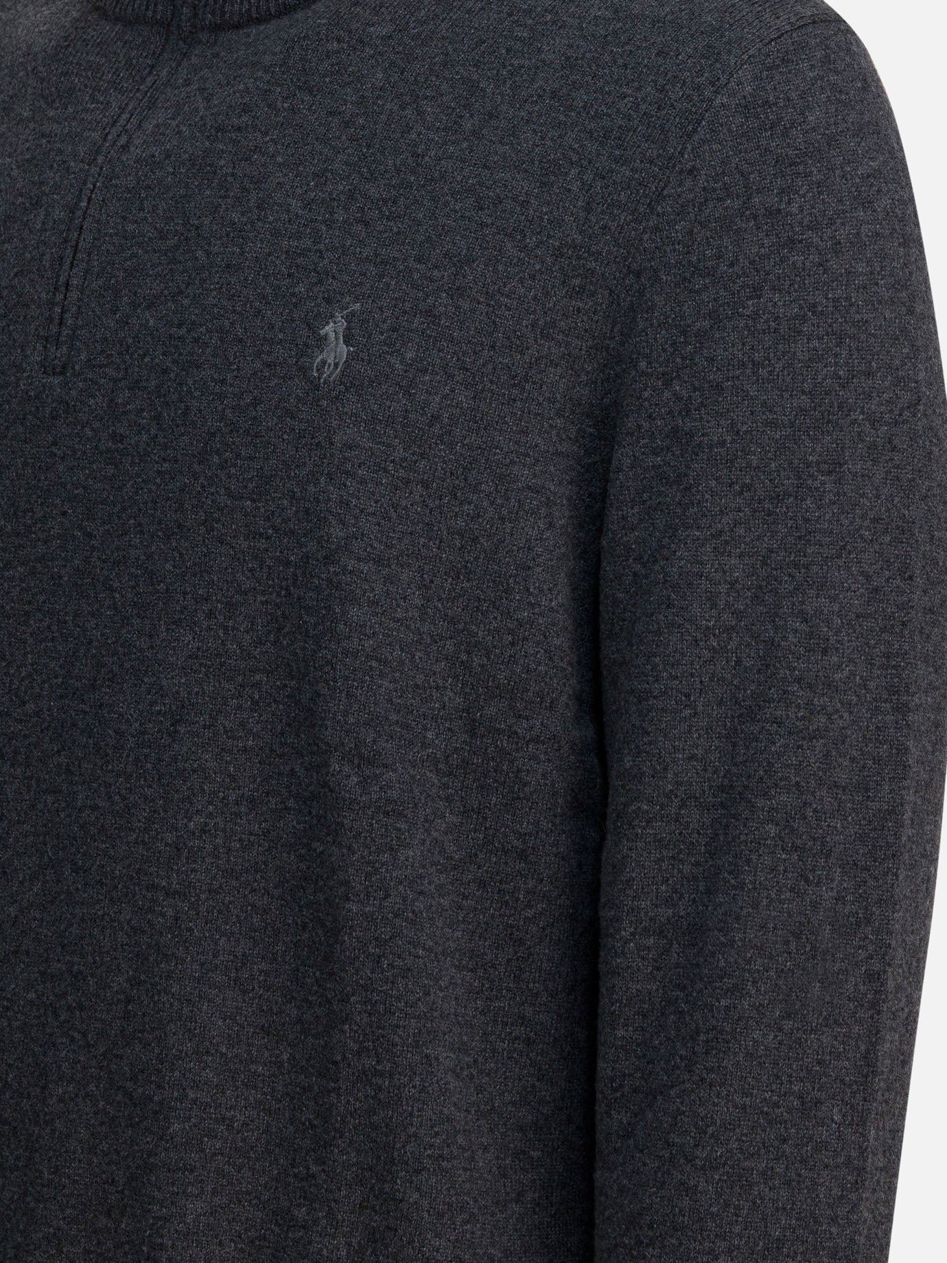 Half zip sweaters Logo  Grey - Polo Ralph Lauren Men | PDP | VIETTI Online Store | Zoom-Modal_4
