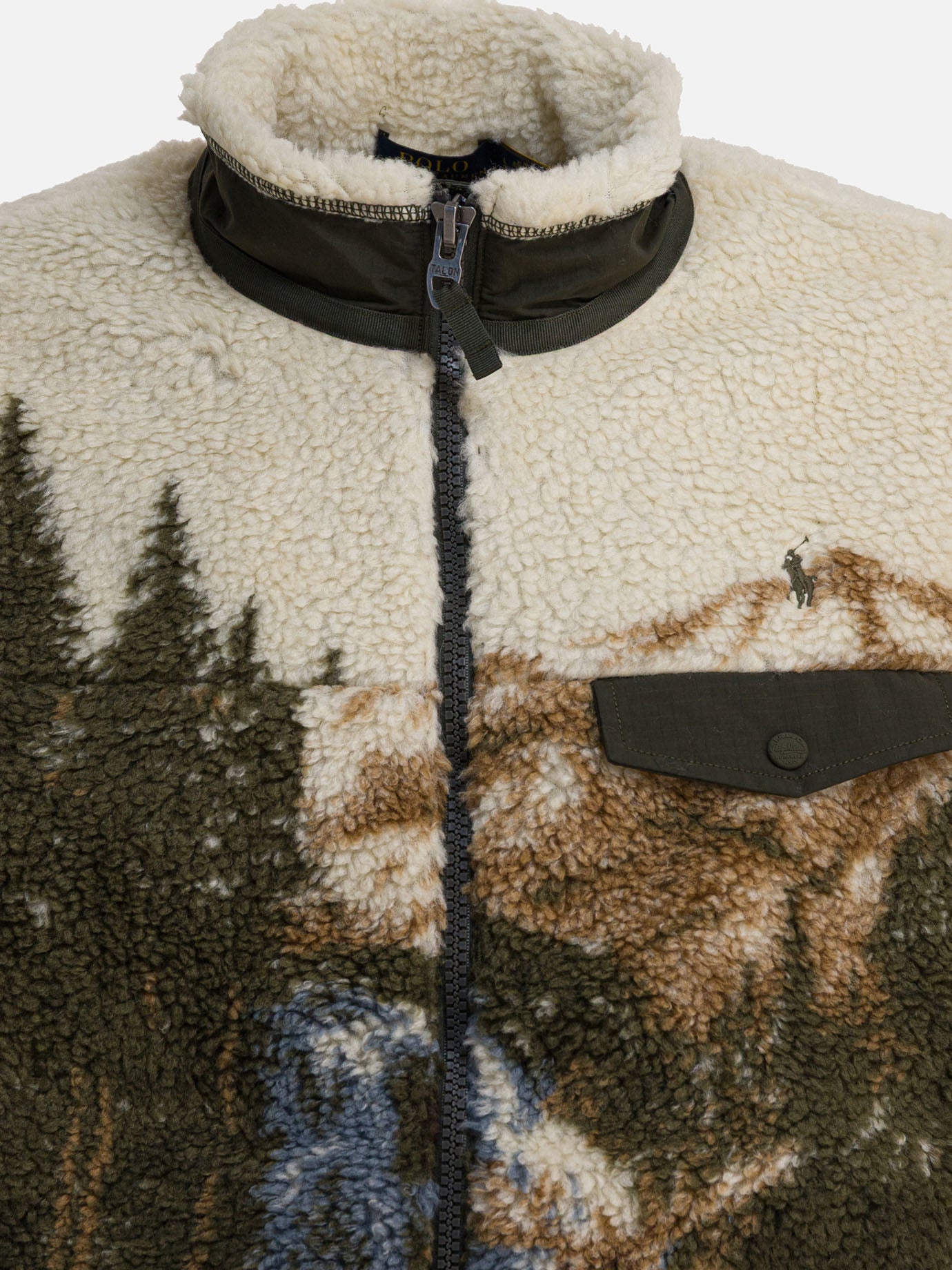 Fleece jackets Print  Multicolor - Polo Ralph Lauren Men | PDP | VIETTI Online Store | thumbnail_3