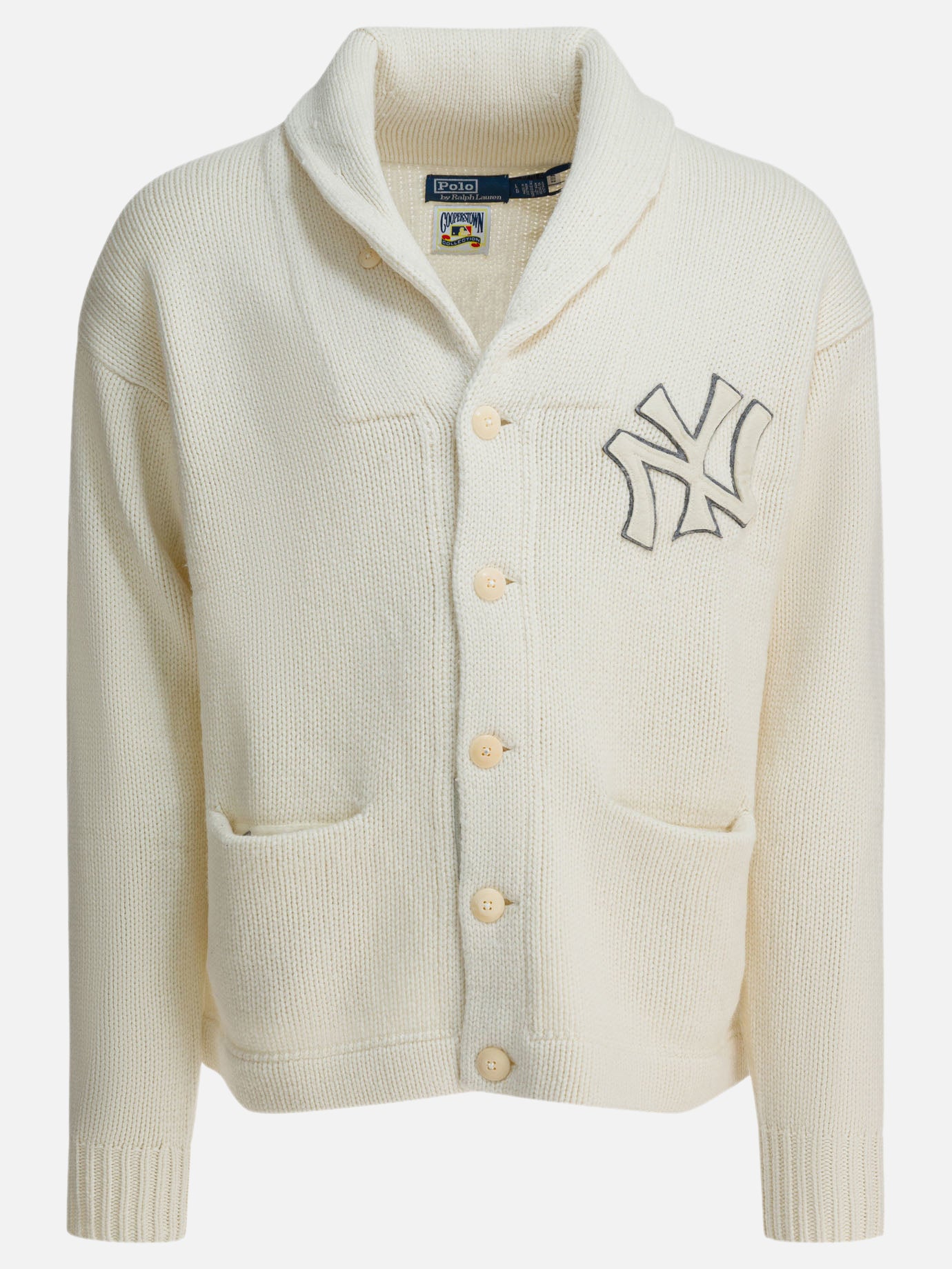 Cardigans Solid colour  White - Polo Ralph Lauren Men | PDP | VIETTI Online Store | thumbnail