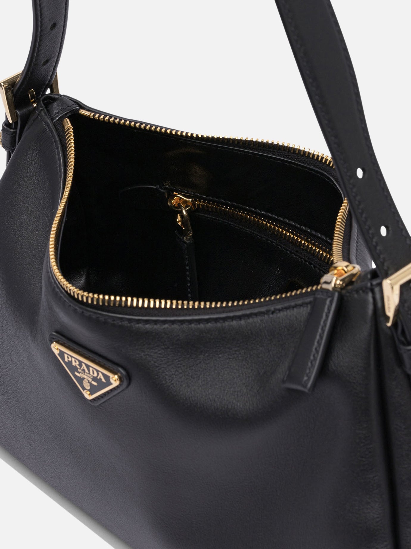 Medium bags Logo  Black - Prada Women | PDP | VIETTI Online Store | Zoom-Modal_5
