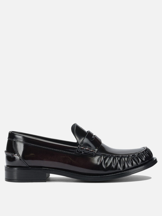 Loafers 100% calf leather - 100% rubber  Brown - Prada Women | PDP | VIETTI Online Store 
