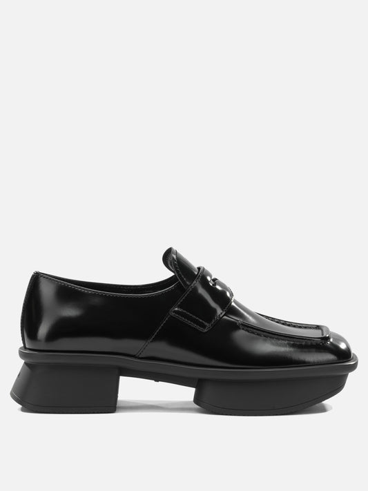 Loafers 100% leather - 100% rubber  Black - Prada Women | PLP | VIETTI Online Store 
