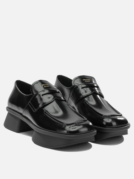 Loafers 100% leather - 100% rubber  Black - Prada Women | PLP | VIETTI Online Store | 2
