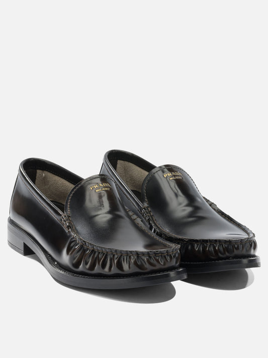 Loafers 100% calf leather - 100% rubber  Black - Prada Women | PLP | VIETTI Online Store | 2
