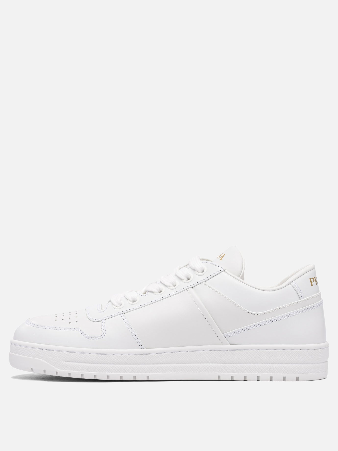 Low top sneakers 100% calf leather - 100% rubber  White - Prada Women | PDP | VIETTI Online Store | Zoom-Modal_3
