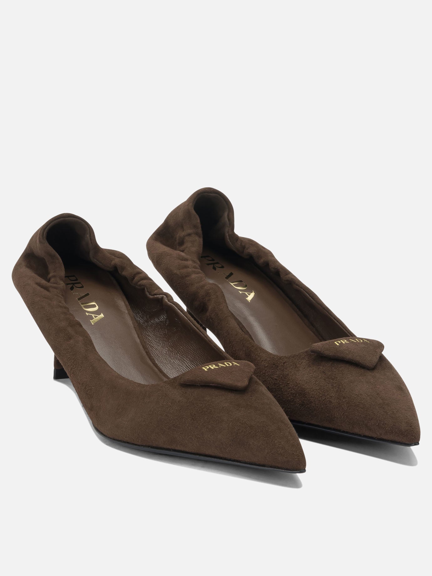 Pumps 100% lamb leather  Brown - Prada Women | PDP | VIETTI Online Store | thumbnail_2