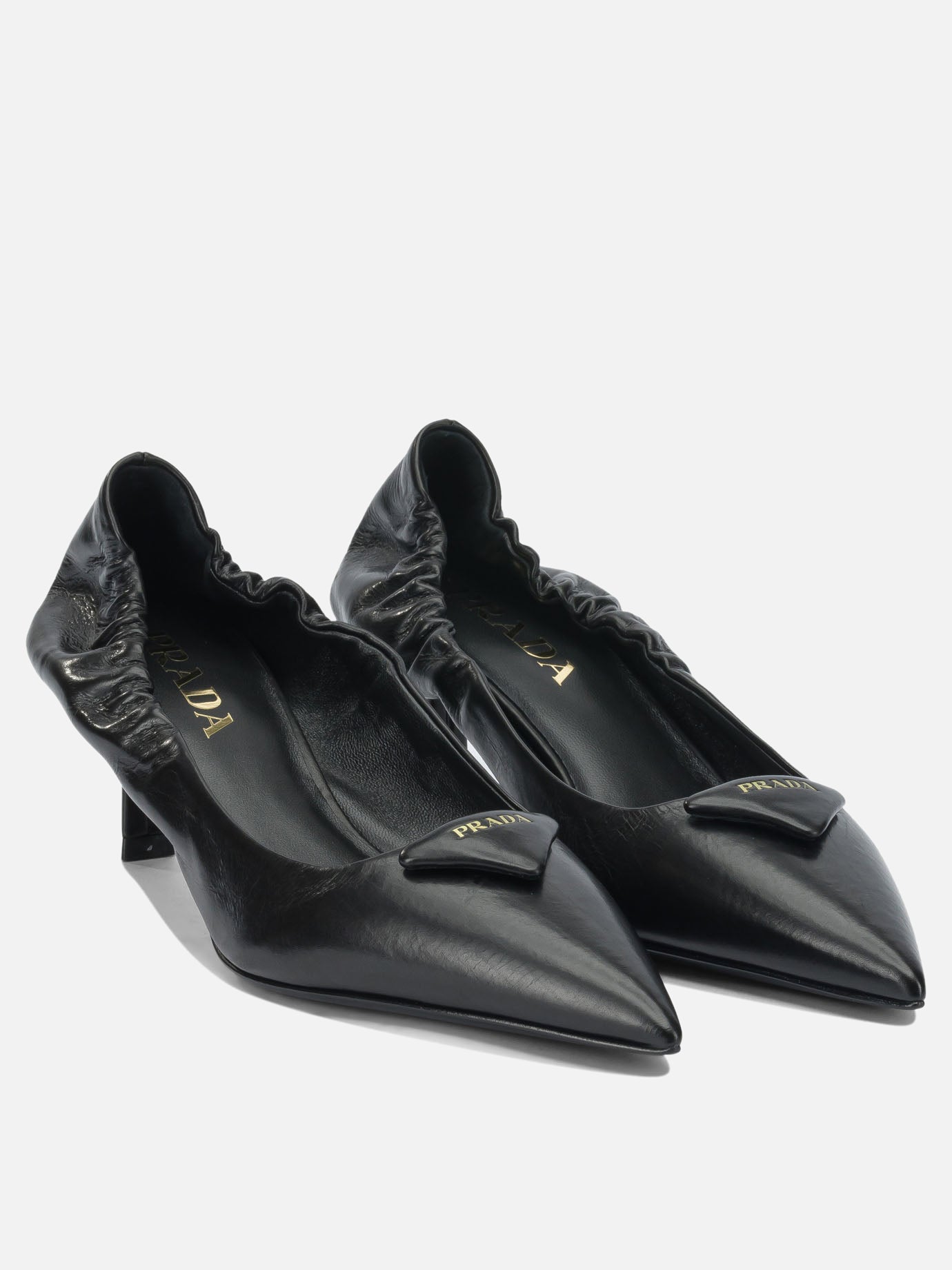Pumps 100% calf leather - 100% calf leather  Black - Prada Women | PDP | VIETTI Online Store | thumbnail_2