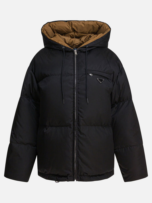 Down jackets Logo  Black - Prada Women | PLP | VIETTI Online Store 
