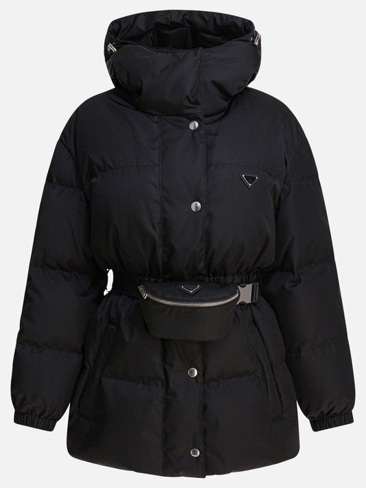 Down jackets Logo  Black - Prada Women | PLP | VIETTI Online Store 

