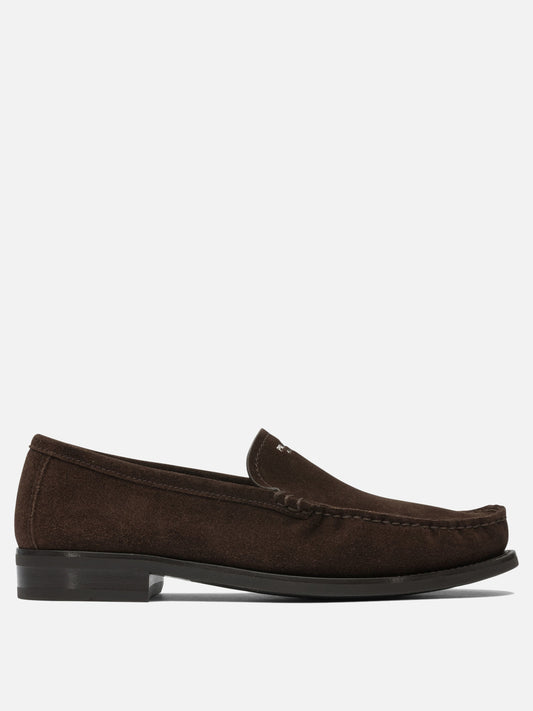 Loafers 100% calf leather - 100% rubber  Brown - Prada Men | PLP | VIETTI Online Store 

